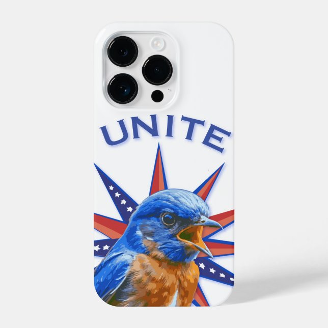 Bluebirds Unite iPhone Case iPhone 14 Pro Hülle (Rückseite)