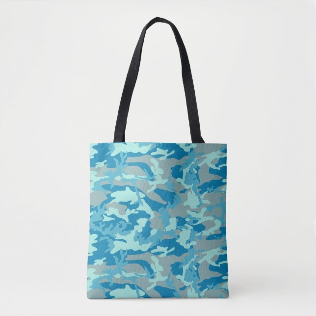 BlueBlast-Tarnmuster Tasche (Vorderseite)