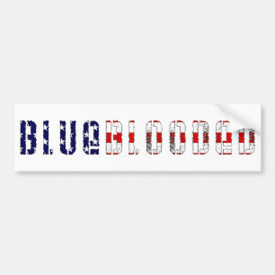 blueblooded. autoaufkleber