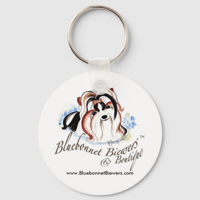 bluebonnet_biewers_boutiqe schlüsselanhänger (Vorderseite)