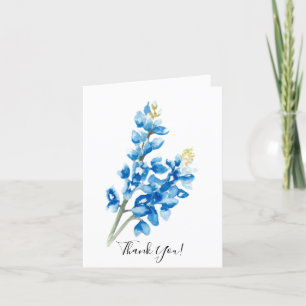 Bluebonnet Dankeskarte
