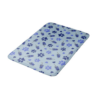 Bluebonnet Dog Bowl Mat - Texas Fütternd Mat Badematte