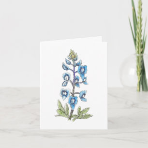 Bluebonnet en ligne et laver 3 sur 4 blanc