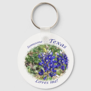 Bluebonnet "Jemand in Texas Lieben Me." Schlüssela Schlüsselanhänger
