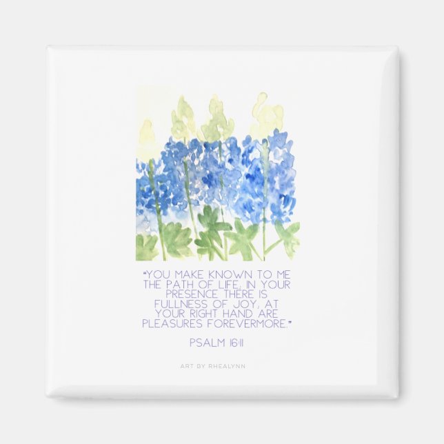 Bluebonnet Joy Magnet (Vorne)