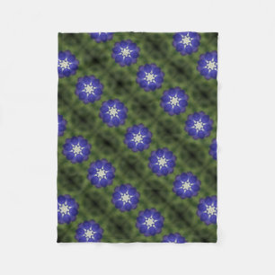 Bluebonnet Symmetrie Fleecedecke