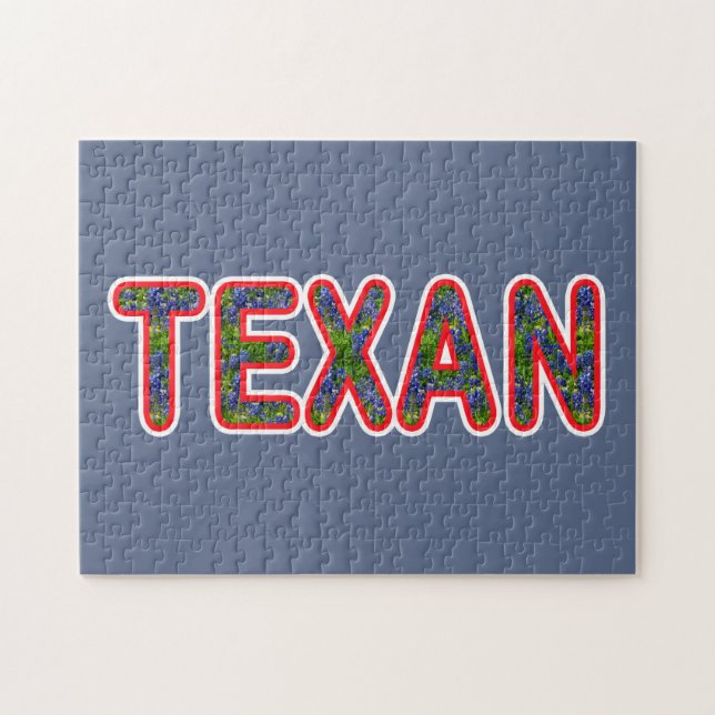 Bluebonnet Texan (Horizontal)