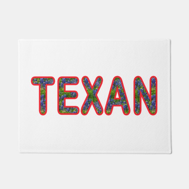 Bluebonnet Texan Fußmatte (Vorderseite)