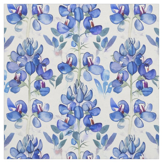 Bluebonnet Texas Wild Blume Pattern Stoff (Muster)
