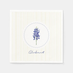 Bluebonnet, Texas Wild Blume Serviette