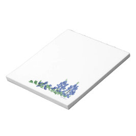 Bluebonnet Wilde Blume, Texas-Blume Notizblock