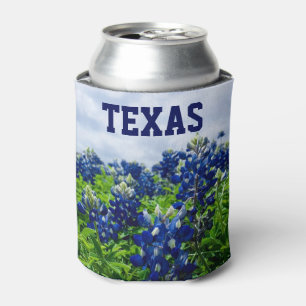 Bluebonnets Blue Flowers Texas Texan Floral Can Dosenkühler