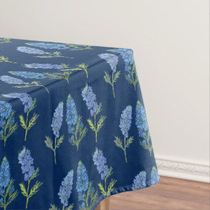 Bluebonnets Blue Flowers Texas Texan Floral Tischdecke