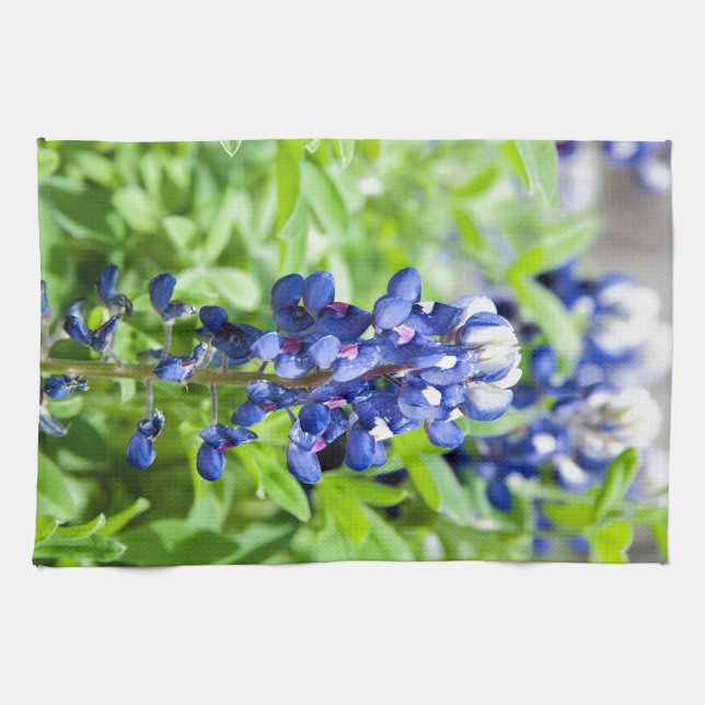Bluebonnets Geschirrtuch (Horizontal)