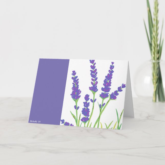 Bluebonnets-Grußkarte Karte (Vorderseite)