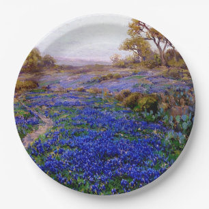 Bluebonnets in Twilight, nördlich von San Antonio Pappteller