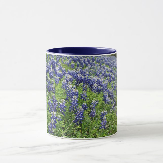 Bluebonnets-Kaffee-Tasse Tasse (Zentrum)
