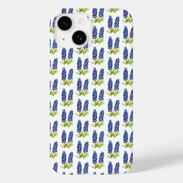 Bluebonnets Texas Blue Flowers Case-Mate iPhone 14 Hülle (Rückseite)