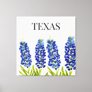Bluebonnets Texas Staat Blume Lupine Leinwanddruck