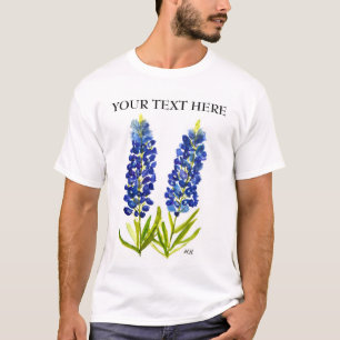 Bluebonnets Texas Staat Blume Lupine T-Shirt