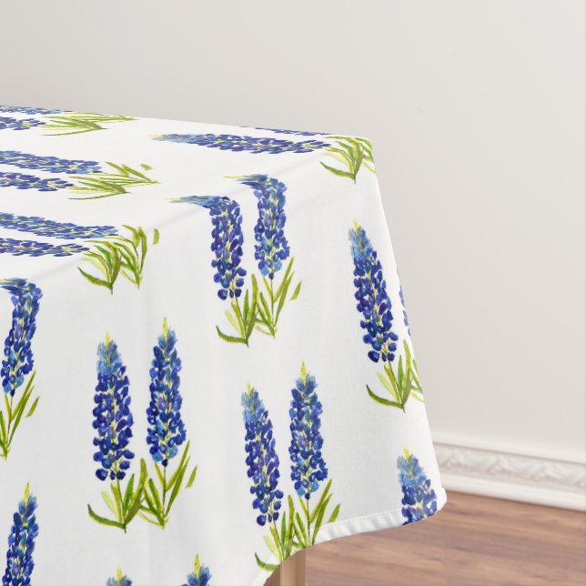 Bluebonnets Texas Staat Blume Lupine Tischdecke (Beispiel)