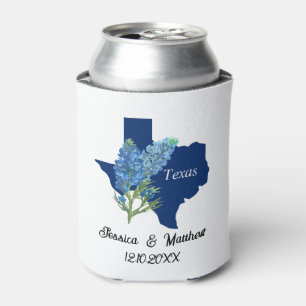 Bluebonnets Texas Texan Blumenwelt Hochzeiten Dosenkühler