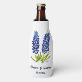 Bluebonnets Texas Texan Blumenwelt Hochzeiten Flaschenkühler