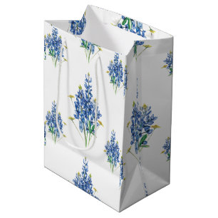 Bluebonnets und Wildblumen Mittlere Geschenktüte