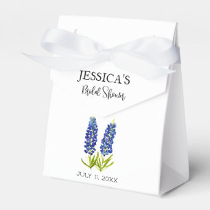 Bluebonnets Wildblume Blue Bllower Brautparty Geschenkschachtel