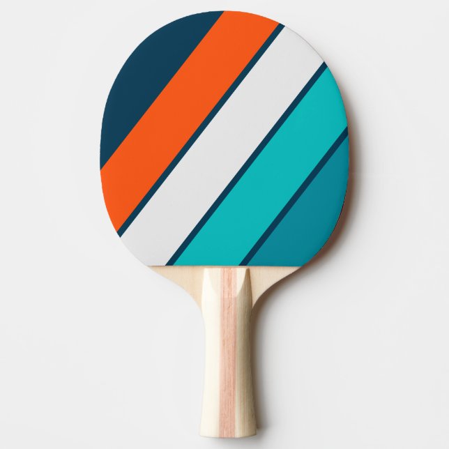 Bluebottle Echo Bold gestreift Tischtennis Schläger (Vorderseite)