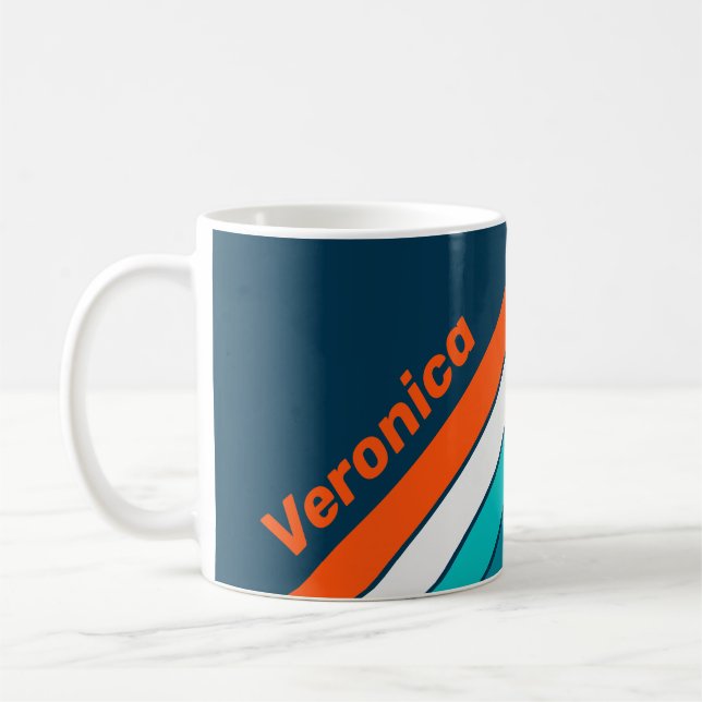 Bluebottle Echo Stripes with Name Kaffeetasse (Links)