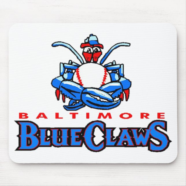 BlueClaws Mausunterlage Mousepad (Vorne)
