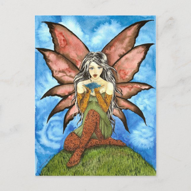 BlueFairyDust Postkarte (Vorderseite)