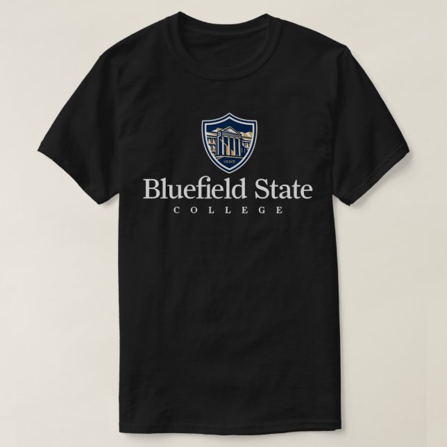Bluefield-Staat-Uni T-Shirt (Design vorne)