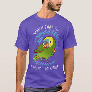 BlueFronted Amazon Parrot Aaa T-Shirt