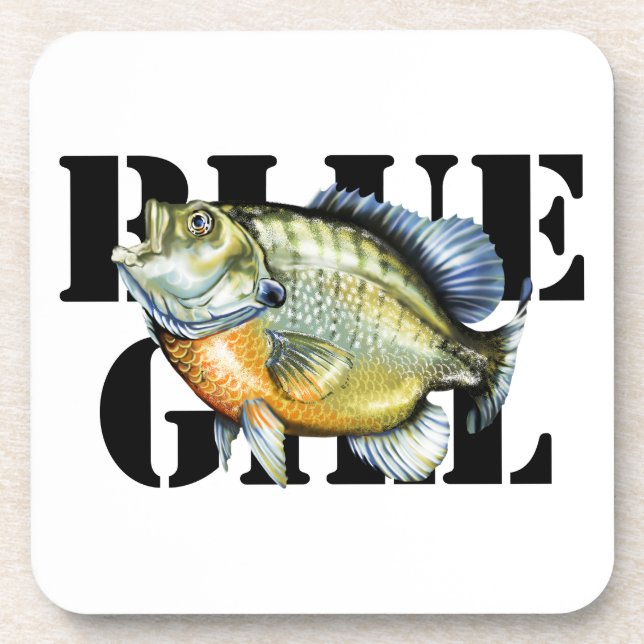 Bluegill Getränkeuntersetzer (Vorderseite)