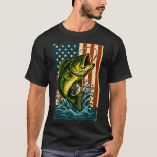Bluegill Meister (Amerikanische Flagge) 1 T-Shirt