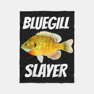 Bluegill Slayer Fischen Fleecedecke