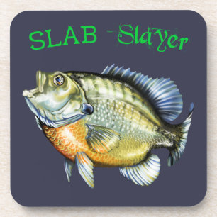 Bluegill Sunfish Slab Getränkeuntersetzer