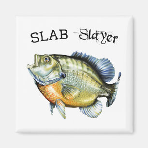 Bluegill Sunfish Slab Magnet
