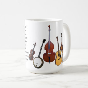 BLUEGRASS-BAND KAFFEETASSE