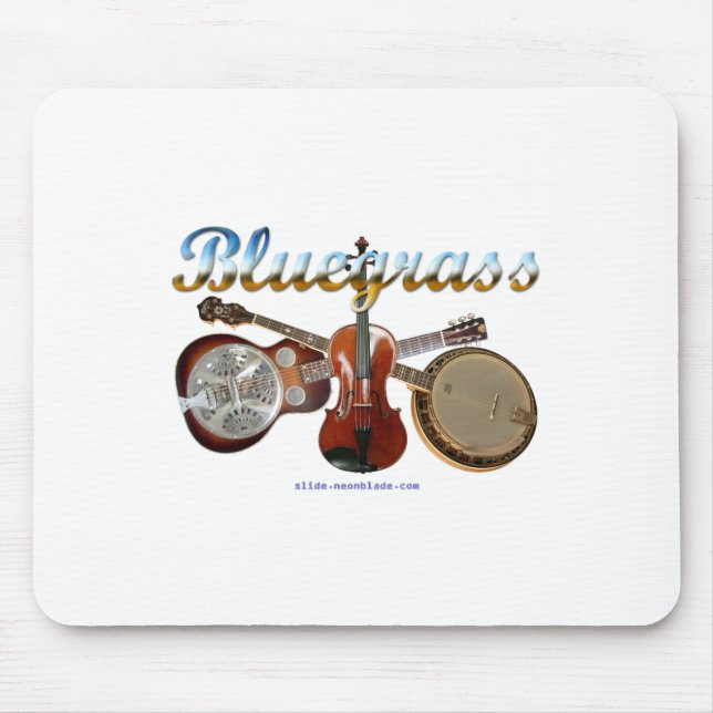BlueGrass mousepad (Vorne)
