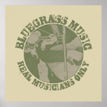 Bluegrass Music Real Musiker Nur grüne Spieler