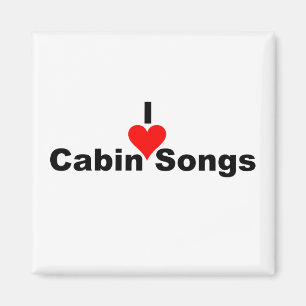 Bluegrass-Musik: (Herz) Lieder Kabinen-I Magnet