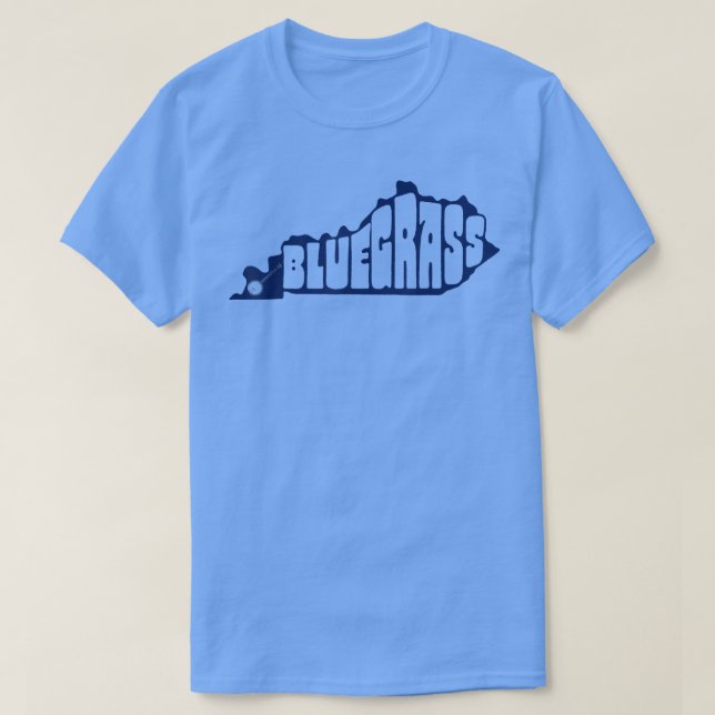 Bluegrass State & Commonwealth Of Kentucky Shape M T-Shirt (Design vorne)