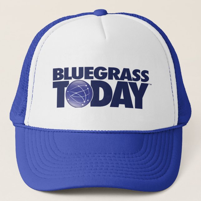 Bluegrass Today Logo Truckhut Truckerkappe (Vorderseite)