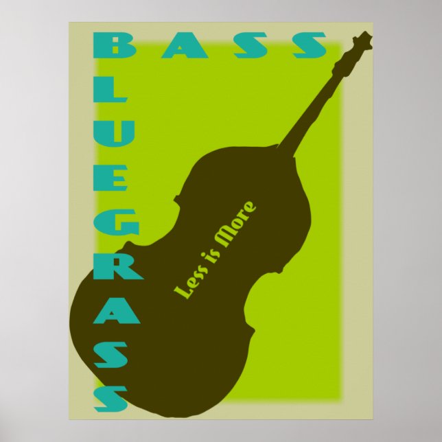 Bluegrass: Weniger ist mehr Poster (Vorne)