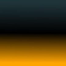BLUEGREEN BLACK ORANGE Original Gradient Leinwand