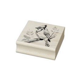 Bluejay Bird Rubber Briefmarke Gummistempel