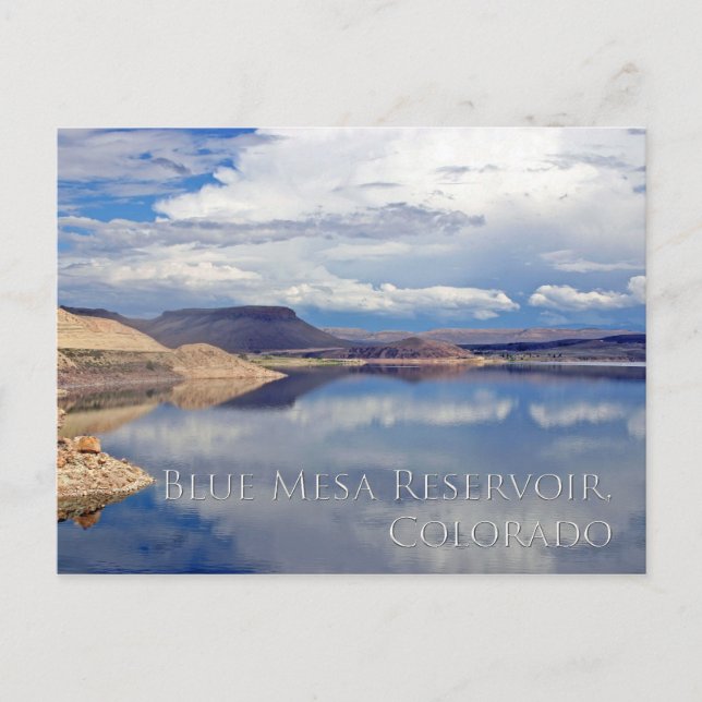 BlueMesaReservoirPostcard Postkarte (Vorderseite)